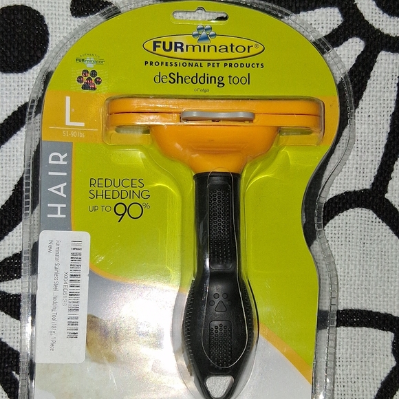 FURminator Other - FURminator deShedding Tool with 4" Edge for Long Hair Large Dogs 51-90 Lbs